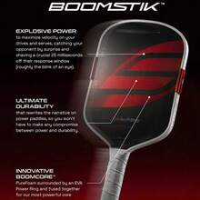 1pc T700 Carbon Fiber Pickleball Paddle - Hot-Pressed Monocoque Structure, 16mm PP Honeycomb Reinforced Core, Non-Slip Handle | Professional Grade Unisex, Enhances Spin, Friction, Control, Power And Stability - A - View 9