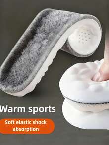 Lót giày mùa đông dày dặn ấm áp bằng lông cừu, lót giày 4D siêu mềm mại, lót giày dày dặn thoải mái, lót giày unisex, lót giày thể thao, lót giày mềm mại cho giày đi tuyết. - Nhiều màu - Xem 2