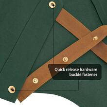 3 Pack Chef Apron Waterproof Adjustable With 2 Pockets For Men Women, Apron For CooFKing BaFKing Restaurant{Inchcolor_nameinch:InchGreenx1inch} - Greenx1 - Xem 4