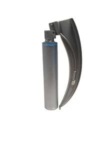 ESTUCHE DE LARINGOSCOPIO MCINTOSH 4 HOJAS DE LUZ ESTANDAR - HERGOM PREMIUM - Plateado - Ver 5