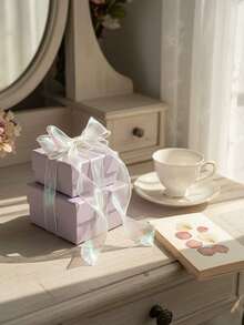 1个/3个极光蝴蝶结发夹、珍珠发夹和鸭嘴夹，甜美洛丽塔风格女孩发饰，舞台摄影化妆道具 - 彩色 - 查看 7