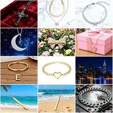 Random Jewelry,Elegant Women's Jewelry Collection For Daily Wear, Versatile Unisex Gift Set Perfect For Dating Vacations & Parties, Thoughtful Present For Girlfriend Mom & Friends - Ideal For Mother's Day Christmas Birthdays & Anniversaries - Nhiều màu - Xem 2