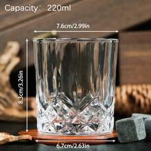 Tylko jedna szklanka, 1 sztuka spersonalizowanej szklanki do whisky, mała szklanka 220 ml, grawerowana szklanka do whisky, prezent na Dzień Ojca, prezent dla Pana Młodego, prezent na rocznicę, ślub i Walentynki, prezent dla miłośników whisky