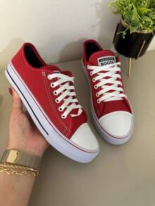 Men's And Women's Unisex Casual Sneakers, Super Comfortable - 紅色 - 查看 2