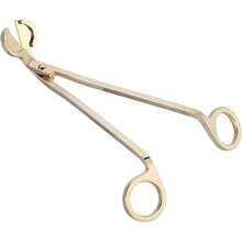 ZJchao Cortador de mecha de vela, acero inoxidable Wick Trimmer Scissor Cutter para Cortar mechas gastadas Tijeras para pabilo extender vela cortador de tijeras para cortar mechas de vela(Gold) - Dorado - Ver 10