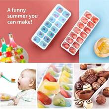 Moldes para Hielo Paquete de 4, Cubos Bandeja de Cubos de Hielo - inicial - Ver 3