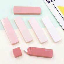 LOPURO White Out Correction Tape 6Pcs Cute White Out Tape For Instant Correction Pastel Color Correction Tape Eraser Easy To Use Applicator For School Office Home Aesthetic Supplies Pink - Hồng - Xem 3