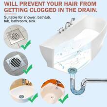 1pc Drain Hair Catcher Filter: Keep Your Bathroom And Kitchen Clog-Free! - Multicolor - View 7