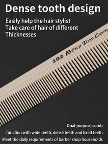 Hairstylist's Thick Family Hair Special Comb For Straight Hair Without Hurting The Scalp, Ponytail, Student Comb, Dormitory Comb - Multicolor - View 6