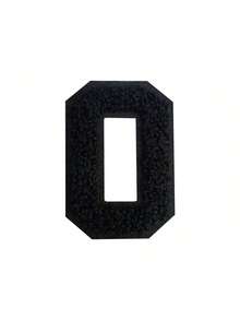 1/26pcs Chenille 2.8 Inch Letter Iron-On Patches, Suitable For Repairing Jeans, T-Shirts And Other Clothing, Letter Patch Badges - Black - View 21