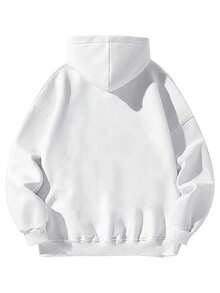 CoryxKenshin Samurai Graphic Hoodie-Girls' Or Boy's Cozy Polar Express Train Hoodie- Y2K Streetwear Pullover Sweatshirt, Soft Comfortable Long Sleeve Hooded Sweater, Casual Everyday & Themed Events (Machine Washable, Regular Fit, Navy Blue, Spring/Autumn/Winter Wear- Adult Men's Apparel), Outdoor Clothing, Retro Design, Durable Material, Mens Fashion - 白色 - 查看 4