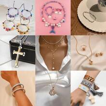 Random Jewelry,Sunshine Jewelry Set - Vibrant Yellow Gemstone Collection For Women, Elegant Necklace Earrings Bracelet Gift Box For Mom Wife Girlfriend & Daughter, Perfect Birthday & Anniversary Present - 彩色 - 查看 3