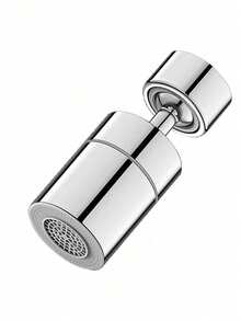 New 2-Mode Kitchen Faucet Head, 360° Rotatable Adjustable Filter, Kitchen Sink Faucet Aerator With Splash Guard. Kitchen Items Kitchen Accessories Kitchen Tools - Multicolor - View 2