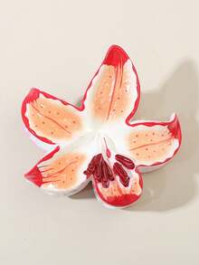 1pc Autumn And Winter Starfish Flower Hair Clip, Made Of PS Material, 10cm/3.94Inch, Suitable For Women's Headwear, Hair Accessories, Hair Clips, Claw Clips, Hair Claw On The Back Of The Head, Hair Claws, Suitable For Casual, Party, Street And Other Scenes. Cute And Versatile Style, High-End Hair Accessory, Can Be Used As A Holiday Gift, Can Be Worn For Four Seasons, Thick Hair And Thin Hair Can Be Used Fashion Hair Clutch Elegant Hair Jaw Clip - Multicolor - View 14