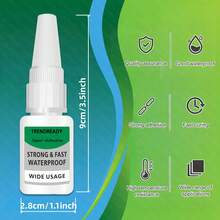 4PCS Heavy-Duty Metal Glue For Everything, Quick Drying For Shoes, Ceramics, Plastic, Wood, Metal, Clear & Waterproof, Super Glue Fuerte, Craft Glue, Wood Glue Fabric Glue, Plastic Glue, Rubber Glue - 4 件 - 查看 2