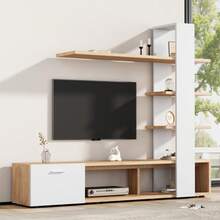 Television Stands & Entertainment Centers - White,Wood - View 5