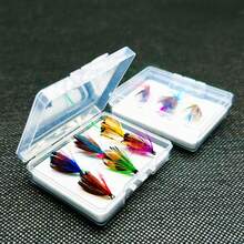 3Pcs/6Pcs/Box Fishing Lure Butter Fly Insects Baits Fly Fishing Flies Salmon Trout Lure Floating Artificial Insect Dry Flies Fishing Lure - Multicolor - View 6