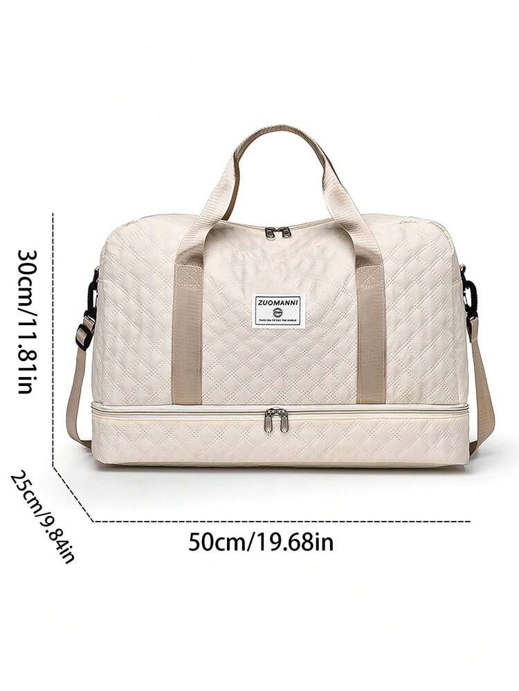 儿童旅行收纳包（1个）：集尿布包、妈妈包、产妇包和孕妇包功能于一体。容量大，防水耐用。男女童均适用。可单肩背。是旅行必备，也是节日送礼佳品。 - 均碼 - 查看 5