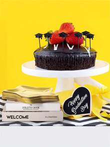 1/5件套创意星形餐盘，加厚星形设计，多件套装，适用于生日派对、蛋糕和小吃服务、节日聚会、摄影道具、独立日、生日开胃菜、甜点 - 彩色 - 查看 9