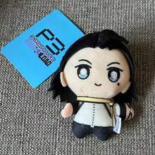 1个2025新款女神异闻录5新岛真Q版毛绒钥匙扣挂件，生日、节日可爱礼物，完美之选