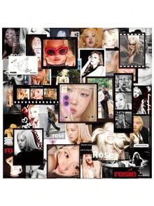 50 Korean Park Chae Young Rosie Stickers  Merchandise Notebook Luggage Stickers - 1 - Xem 1