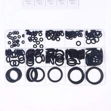 175/200Pcs Sealing Elastic Band Rubber O Ring Set Gaskets Seal Nitrile Rubber Bands High Pressure O-Rings Repair Kit