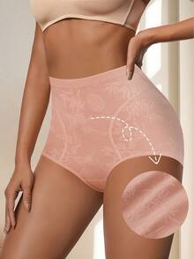 5 Quần lót họa tiết hoa cạp cao cho nữ, vừa vặn thoải mái, mềm mại và thân thiện với da, quà tặng lý tưởng cho ngày lễ - Nhiều màu - Xem 2