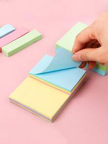 Colorful Sticky Notes, Memo Pads, Student Notebooks, Office Memo Pads, Self-Adhesive Sticky Notes, Suitable For Office, Home And School Use