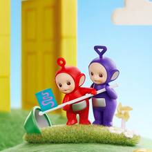 Miniso Figura de la serie Isla Mágica de Teletubbies en caja ciega, con detalles de articulación exquisitos, colección para exhibición, uso diario y decoración, adecuado como regalo del Día de San Valentín (entrega aleatoria de 1 pieza) - Multicolor - Ver 9
