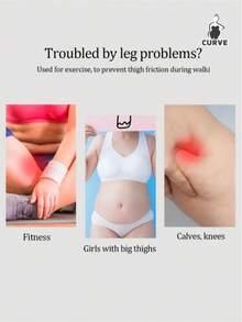 10片/包 一次性无纺布大腿防摩擦贴，适合大码身材，柔软透气防摩擦大腿保护贴，隐形，男女通用，超薄大腿套，适合夏季、户外、旅行、跑步、徒步、健身和日常穿着，轻便舒适的大腿防摩擦贴，亲肤易贴，适合搭配裙子、短裤和连衣裙。