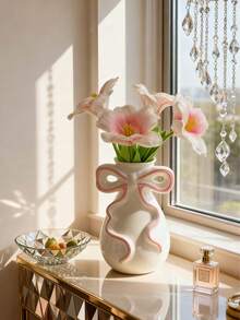 1pc Elegant Bow Makeup Storage Box, Suitable For Home Decor, Bedroom Decor, Office & Student Supplies, Can Be Used For Storage, Wedding Decor, Home Decor, Jewelry Storage, Party Decor, Great Gift - Multicolor - View 6