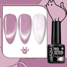 7 ml /0.24 oz christmas gel polish set - /LED light curable, desmontable gel polish, sin formaldehído y color intenso de vino rojo de larga duración, adecuado para el salón y la manicura casera, DIY gel polish con gel brush, contiene cambio de temperatura, ojo de gato, efecto de color sólido. Esmalte de uñas en gel de color sólido para manos y pies, / aplicación de esmalte de uñas en gel requiere luz LED, esmalte de uñas permanente, gel de esmalte de uñas, cuidado de uñas, esmalte de uñas en gel multicolor, esmalte de uñas a base de agua - Rosa - Ver 10