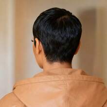 Stylish Layered Short Pixie Cut Wig Human Hair Remy Peruvian Human Hair Wig Rose Net Full Machine Made Natural Black Colored Wig Human Hair  Holiday Wear Party Wear Music Festival Mother's Day Carnival Valentine's Day Halloween All Saints' Day Christmas Day Cosplay Spring Summer Autumn Winter Local Warehouse Wear And GO New Product Discounts Wigs For Black Women Casual Elegant Preppy Business Modest Romantic Glamorous Vintage Street Sporty Cute Royal Simple Vacation Daily Holiday - Natural Black - 查看 5