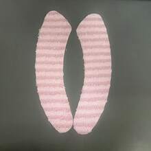 1 对马桶座套，粘性马桶垫，豪华加厚条纹马桶垫，可水洗，适合秋冬季家用 - 彩色 - 查看 12