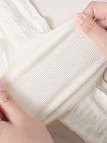 Retro Hollow-Out Diamond Pattern Base Tights, Sheer Thin Pantyhose, Women's Cozy Dark Gray High-Elastic Design, Non-Slip Crotch, Gray Tone Slimming Effect, Japanese JK Style With Straight Heel, Suitable For Layering And Outer Wear. - Multicolor - View 3