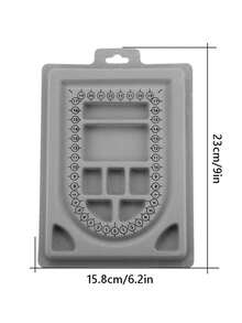 Nueva mesa de diseño DIY para collares y pulseras, mesa de diseño de hilado con marcas de escala - Multicolor - Ver 6