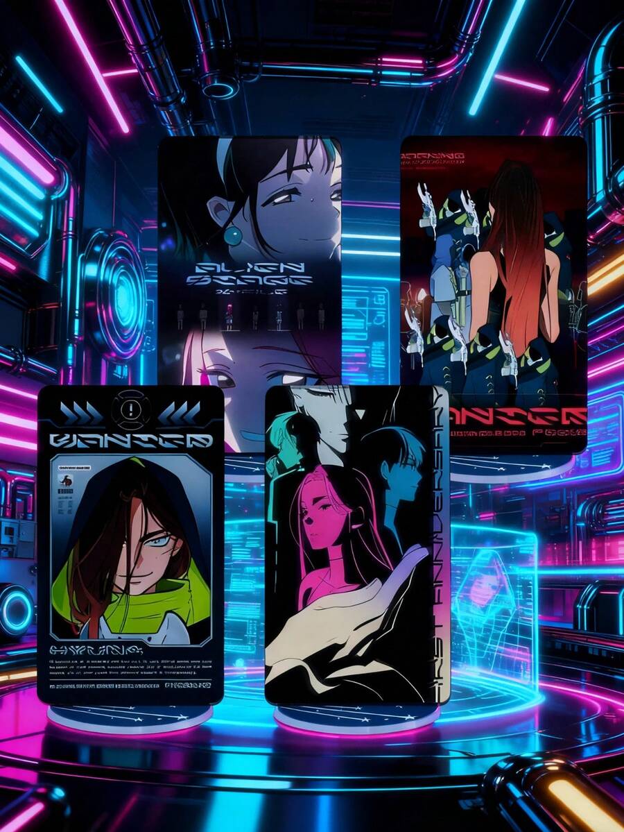 مجموعة حامل أكريليك لمستلزمات الأنمي المسرحي الفضائي