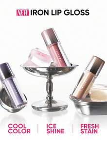 JUDYDOLL Ice Watery Lip Gloss-Gen 2 Shiny Mirror Lip Gloss, Moisturizing & Nourishing Essence, Long-Lasting - 19 CRANBERRY SORBET - 查看 4