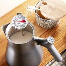 CDN IRTL220 - Termómetro Propreciso de lectura instantánea para bebidas y espumas, S/S, , 1(7 inch Stem-1.75 inch Magnified Dial) - Tipo 1 - Ver 4