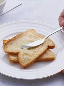 1pc Stainless Steel Butter Knife, Cheese Spreader, Jar Scraper, Metal Can Scraper, Kitchen Butter Knife, Multi-Function Butter Spreader, Kitchen Tools, Kitchen Accessories, Valentine's Day Gift