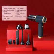 High Power Mini Portable Vacuum Cleaner, 1 Set, Cordless For Car And Home - Blow/Suction Dual Use With Super Strength, Mini Car Vacuum Cleaner, Powerful Suction Vacuum Cleaner, Portable Vacuum Cleaner, Mini Suction Blower, High Suction Cordless Vacuum Cleaner