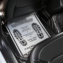 100 Pcs White Paper Floor Mats For Cars 16x20 Disposable Auto Floor Pads Made Of Kraft Paper Waterproof Thank You Car Mats For Car Detailing Dealership Automotive Supplies Gift - 白色100件 - 查看 7