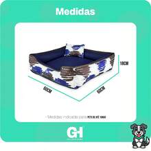 2-Piece Pet Bed For Dogs And Cats, Premium Luxury Printed Bed - Lime Green - View 2