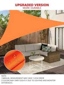 Zewnętrzny trójkątny żagiel przeciwsłoneczny, zewnętrzny żagiel przeciwsłoneczny na balkon, 3/4-metrowy składany srebrzysty żagiel przeciwsłoneczny, odpowiedni na taras/dziedziniec/taras/ogród/aktywności na świeżym powietrzu, trójkątny wodoodporny żagiel przeciwsłoneczny, zewnętrzna osłona przeciwsłoneczna na balkon, szopa przeciwsłoneczna, szopa przeciwdeszczowa, odpowiednia na taras/podwórko/taras/ogród, niezbędne akcesoria plażowe, pływak do basenu