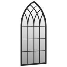 vidaXL Spiegel Schwarz 70x30 Cm Eisen Für Den Innenbereich - Black - View 3
