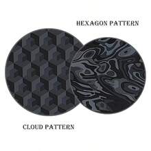 PEO PET Placa de construccin para Bambulabs a1 - Hexágono+patrón de nube - Ver 3