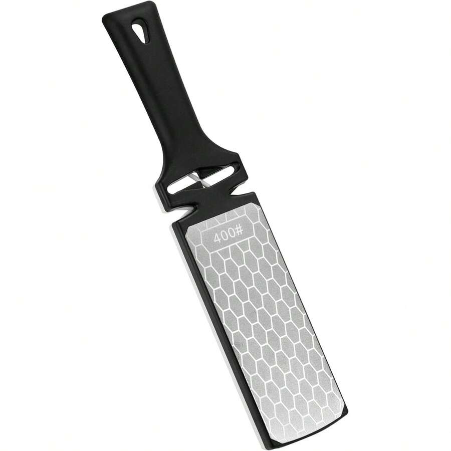 5-in-1 doppelseitiger Diamant-Schärfplattenschneider, Outdoor-Küchen-Schleifwerkzeug, professionelle Schärfwerkzeug-Schneider