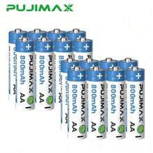 PUJIMAX 16pcs/12pcs/8pcs/4pcs 1.2V AA800mAh Ni-MH Rechargeable Battery, High Performance, Stability Volt For Particular Drone, Flashlight, Toy, Radio, Remote Control, Alarm,Doorbell, Gas Stove - (Ni-MH Battery Charger Required) - AA - View 10