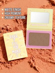 Phấn tạo khối màu đồng MISSLYN-FAKE IT TILL YOU MAKE IT, Phấn tạo khối màu đồng lấp lánh My Sparkly Secret, Phấn màu đồng, Phấn màu đồng lì, Lên màu chuẩn, Kết cấu mịn màng, Có gương, Phấn tạo khối màu đồng cho mặt, Hiệu ứng trang điểm lâu trôi, Nhẹ nhàng và thoáng khí, Dễ tán, Công thức thuần chay, Không thử nghiệm trên động vật - #1 - Xem 4