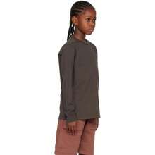 Rick Owens Big Kids Gray Concordians Level Long Sleeve T-Shirt |  | Teen Boys Sweatshirts - 預設 - 查看 2